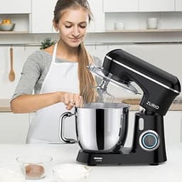 Keukenmachine 1300 W, 5,5 l, Kneedmachine met 10 Versnellingen en Stille Fermentatiefunctie — thumbnail 2