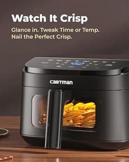 Compacte heteluchtfriteuse 3,7 liter met touchscreen en kijkvenster — thumbnail 4