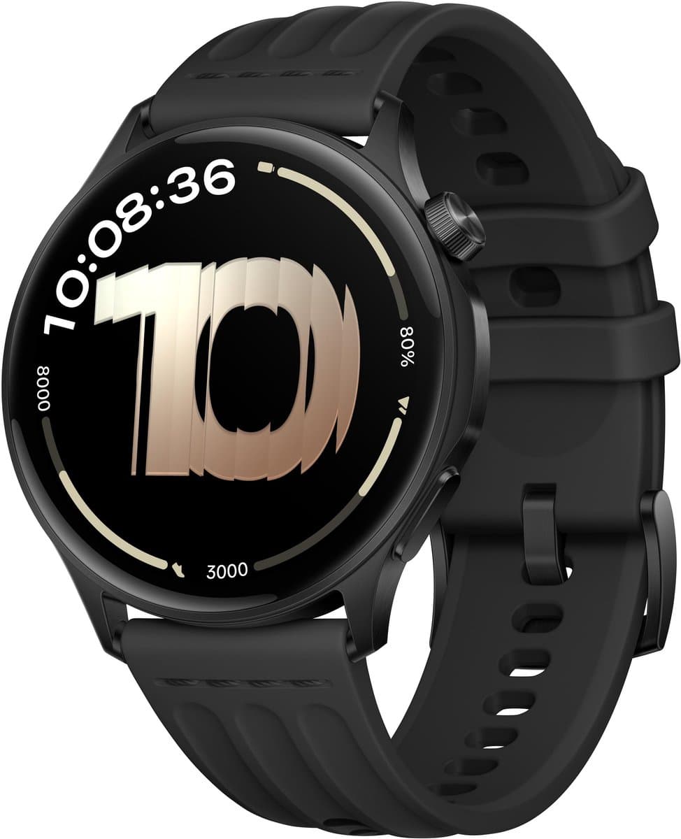 OnePlus Watch Lite - Smartwatch - Black Steel — afbeelding 1