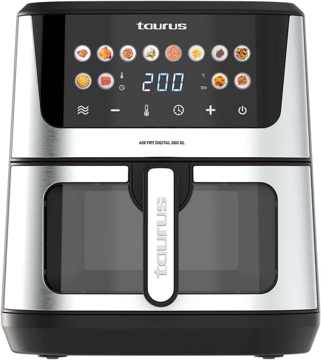 Grote Digitale Airfryer XL 8L - 2100W met 12 Programma's en Touchscreen | Snelle & Gezonde Bereiding — afbeelding 1