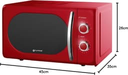 Magnetron 20 liter met Vintage Design en 5 Kookstanden - 700 W — thumbnail 4