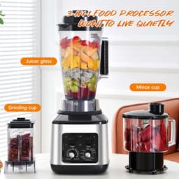 Keukenmachine - 3-in-1 - 9500W - 8 Messen - 4 Messen — thumbnail 1