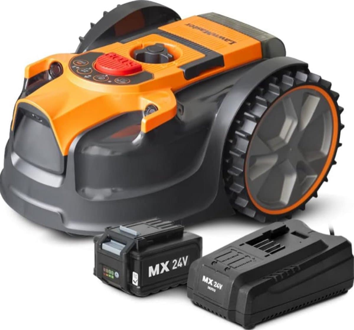 Robot Grasmaaier – Robotmaaier – Automatische Grasmaaier – Grasmaaimachine – Tuinrobot – Zonder Kabels – Geschikt Voor Tuinen Tot 200 M² — afbeelding 1