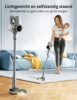 DVDSS® Steelstofzuiger - 250W - 6 in 1 - Lichtgewicht - Zilver — thumbnail 5