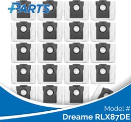 Dreame RLX87DE Stofzakken (20 Stuks, Plus.Parts® alternatief voor RDB8) — thumbnail 1