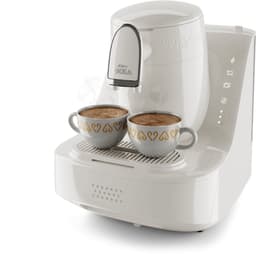 Arzum OKKA Elite Turks Koffiezetapparaat OK0040-2600 | Wit/Chroom - 2 kopjes - Aanpasbare temperatuur - Volautomatisch - 710W — thumbnail 3