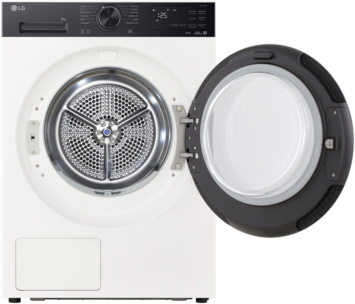 LG RHX5009THB - Warmtepompdroger - 9kg - 70 dB - Energielabel B — afbeelding 1