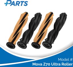 Mova Z70 Ultra Roller Borstels (4 Stuks, Plus.Parts® alternatief voor RMB13) — thumbnail 1