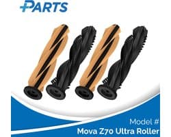Mova Z70 Ultra Roller Borstels (4 Stuks, Plus.Parts® alternatief voor RMB13)