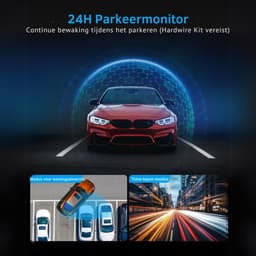 Core® Dual Dashcam - Voor en Achter Camera – Auto Camera Met Nachtzicht – Zwart - 3cm x 6cm x 3cm — thumbnail 3