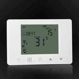 Slimme thermostaat voor cv | Zwart | Wifi | Zigbee | Touchscreen | Tuya Smart Life | Dag- en weekschema — thumbnail 4