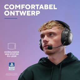 Trust GXT 499 Forta Draadloze Gaming Headset PS4/PS5 - Zwart — thumbnail 5
