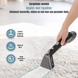 Zyrex® Tapijtreiniger machine - Tapijtreiniger - Tapijtreiniger apparaat - Zwart - ‎32cm x 19cm x 32cm — thumbnail 2