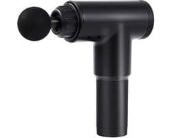 Massage apparaat - Massage gun - Sportmassager - Spiermassager - Elektrisch massagepistool - Zwart - ABS