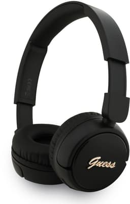 Guess Script Metal Logo Headphone - Geschikt voor Bluetooth Smartphones - Zwart — thumbnail 5