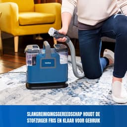 REN® Tapijtreiniger machine - Tapijtreiniger - Tapijtreiniger apparaat - Blauw - 34cm x 23cm x 36cm — thumbnail 4
