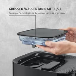 Extra Grote Heteluchtfriteuse met Stoomfunctie 7 Liter - Gezond Frituren en Stomen — thumbnail 2