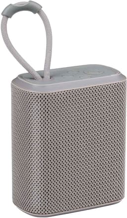 Draagbare Bluetooth Speaker 5.3 - Draadloze Muziekbox met AUX en FM Radio - Partybox met 4 uur Speeltijd - Compact en Lichtgewicht - Grijs — thumbnail 2