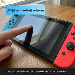 2BEFUN Screenprotector geschikt voor Nintendo Switch OLED - 2 Stuks - Gehard glas - Screenprotectors - Beschermglas - Accessoires — thumbnail 3