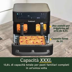 Grote heteluchtfriteuse met 13,2 liter inhoud en kijkvenster — thumbnail 3