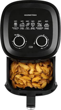 Heteluchtfriteuse 3.1 Liter met Timer en 6 Programma's - Gezond Frituren — thumbnail 5