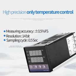 Digitale PID Temperatuurregelaar met Thermostaat Switch 0-1300°C voor Verwarming Kits — thumbnail 5