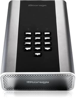 iStorage diskAshur DT2 - externe harde schijf - 24 TB - Zwart - Grafiet — thumbnail 3