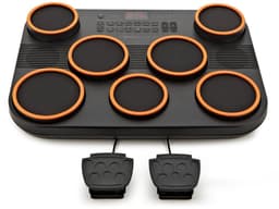 VISIONPAD-9 Draagbare Elektronische Drumpad, 7 Mesh Pads, 2 Pedalen — thumbnail 5