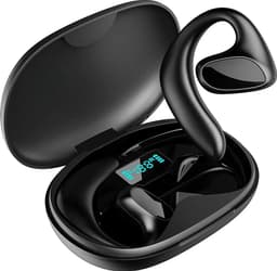 Vertaaloortjes, draadloze Bluetooth-vertaaloortjes, ondersteunen 144 talen | Directe vertaling | Slimme taalvertaler, zwart. — thumbnail 1