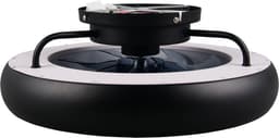 REALITY MUONIO - Ventilator - Zwart mat - incl. 1x SMD 20 W - Afstandsbediening - Geintegreerde dimmer - Traploos instelbare lichtkleur - Geheugenfunctie - 3 snelheidsinstellingen - Zomer- en wintermodus — thumbnail 2