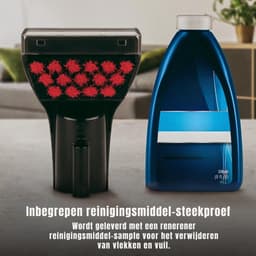RONN® Tapijtreiniger machine - Tapijtreiniger - Tapijtreiniger apparaat - Zwart/Rood - ‎17cm x 30cm x 37cm — thumbnail 5