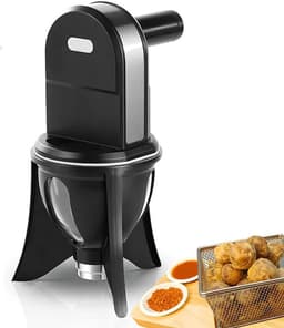 Gehaktbal Vormmachine - Bal Maker - Keuken Hulp - 3 Ballen Tegelijk - 35x25x22cm - Zwart — thumbnail 1