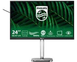 Philips 24B2G5200 - 24 inch Full HD Business Monitor - 100Hz - 5 jaar garantie