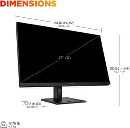 Gaming-Monitor HP AV4K1E9#ABB Full HD 27" — thumbnail 4