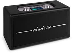 Retro radio - Audizio Tune60 - DAB radio met Bluetooth - Vintage look - DAB+ en FM - Zwart — thumbnail 1