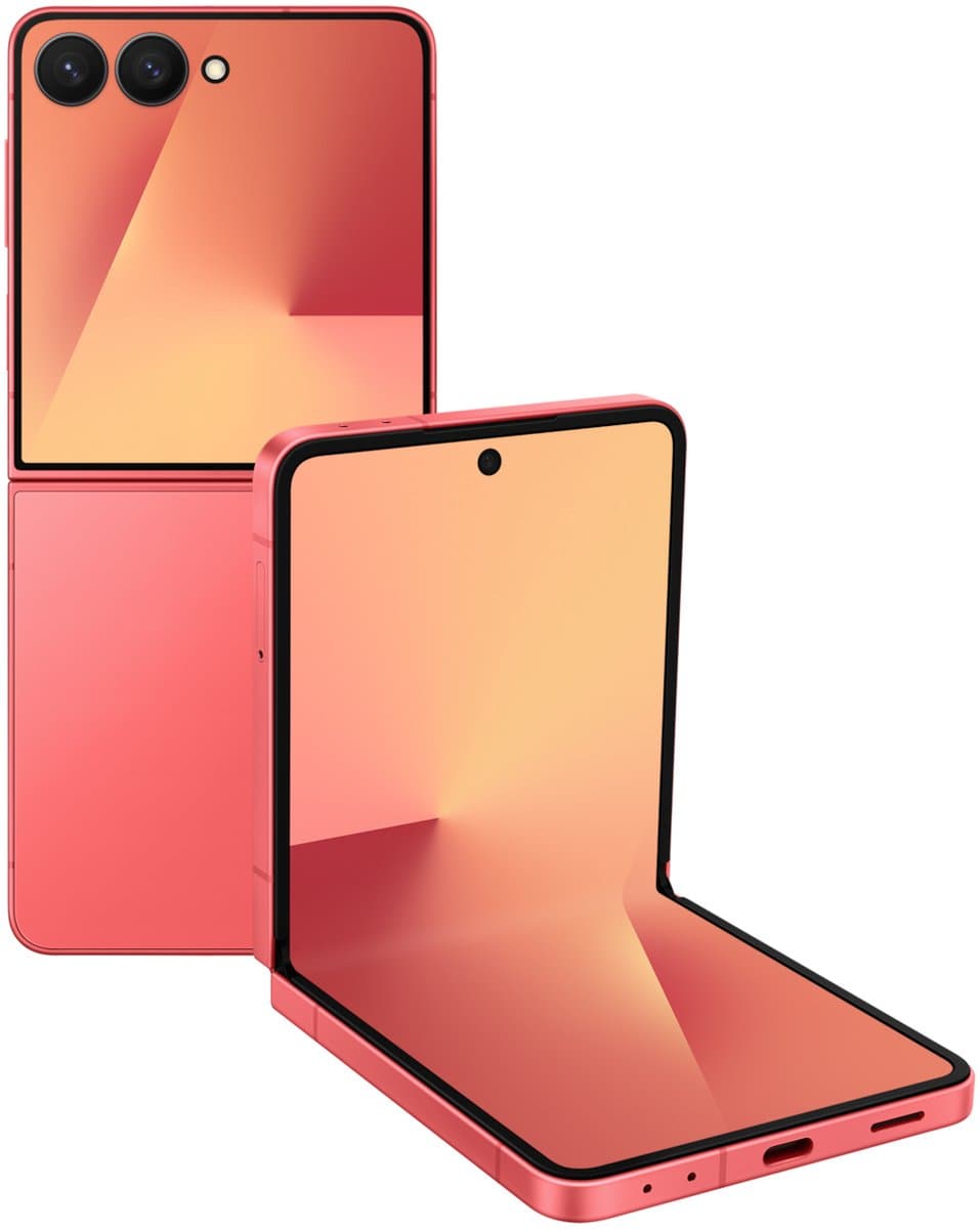 Samsung Galaxy Z Flip7 - 256GB - Koraal Rood — afbeelding 1