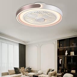 RFWR® Moderne Plafondventilator met Dimbare LED Lamp en Afstandsbediening — thumbnail 4