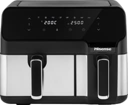 Hisense HAF2900D Dubbel 8,6 l Vrijstaand 1700 W Heteluchtfriteuse Zwart — thumbnail 2