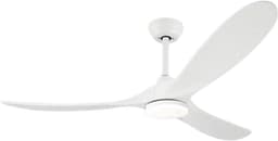 Nivard Plafondventilator - Met Verlichting - Plafond Ventilator - Met Lamp - Plafonniere Met Ventilator - Met Licht - Stijl D - 150cm — thumbnail 1