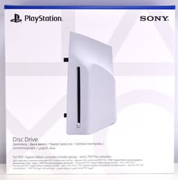 Sony PlayStation 5 - Disc Drive for PS5 Slim Digital Edition - White PS5 — thumbnail 2