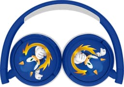 Sonic the Hedgehog - draadloze kinderkoptelefoon - volumebegrenzing - lange batterijduur - microfoon - opvouwbaar - bluetooth — thumbnail 2