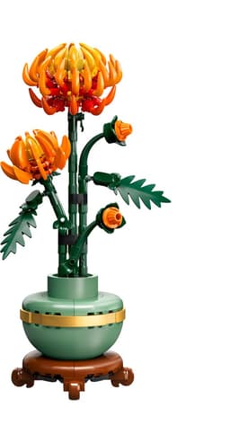 LEGO Botanical Collection - Chrysant Constructiespeelgoed — thumbnail 3
