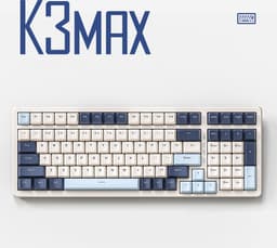 Fuegobird K3MAX Mechanisch Gaming Toetsenbord - 100keys - Gasket Mod - Rode Switch - QWERTY - Mechanical RGB Backlight Keyboard - Blueberry — thumbnail 4