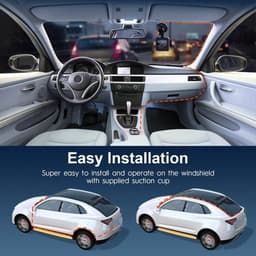 Dual Dashcam - Dashcam Voor en Achter - Auto Camera Dashcam - Dashcam Auto - Dual Dashcam voor Auto — thumbnail 3