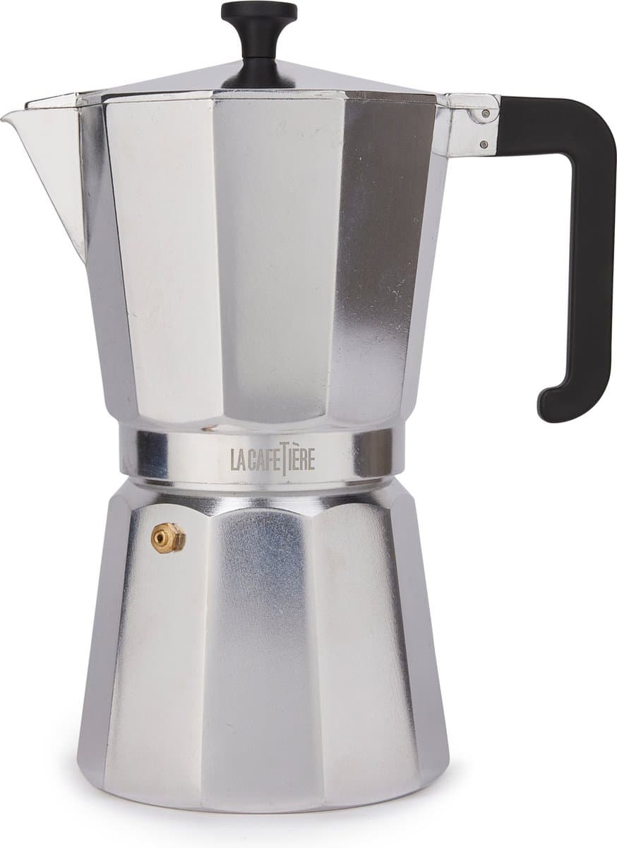 La Cafetière - Venice Percolator - Aluminium - Zilver - 9 Kops - 450ml — afbeelding 1