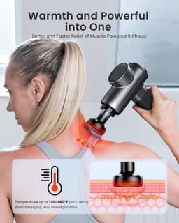 Massage gun - Massage apparaat - Professioneel - Massagegun - Must have voor iedereen! — thumbnail 2
