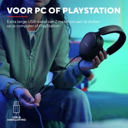 Trust GXT 490 FAYZO Headset Bedraad Hoofdband Gamen USB Type-A Zwart — thumbnail 3
