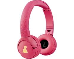 POGS - The Gecko 2 - Draadloze on-ear kinder koptelefoon - Bluetooth - Veilige volumebegrenzing - Duurzaam - Gratis app voor extra functies - rRoze