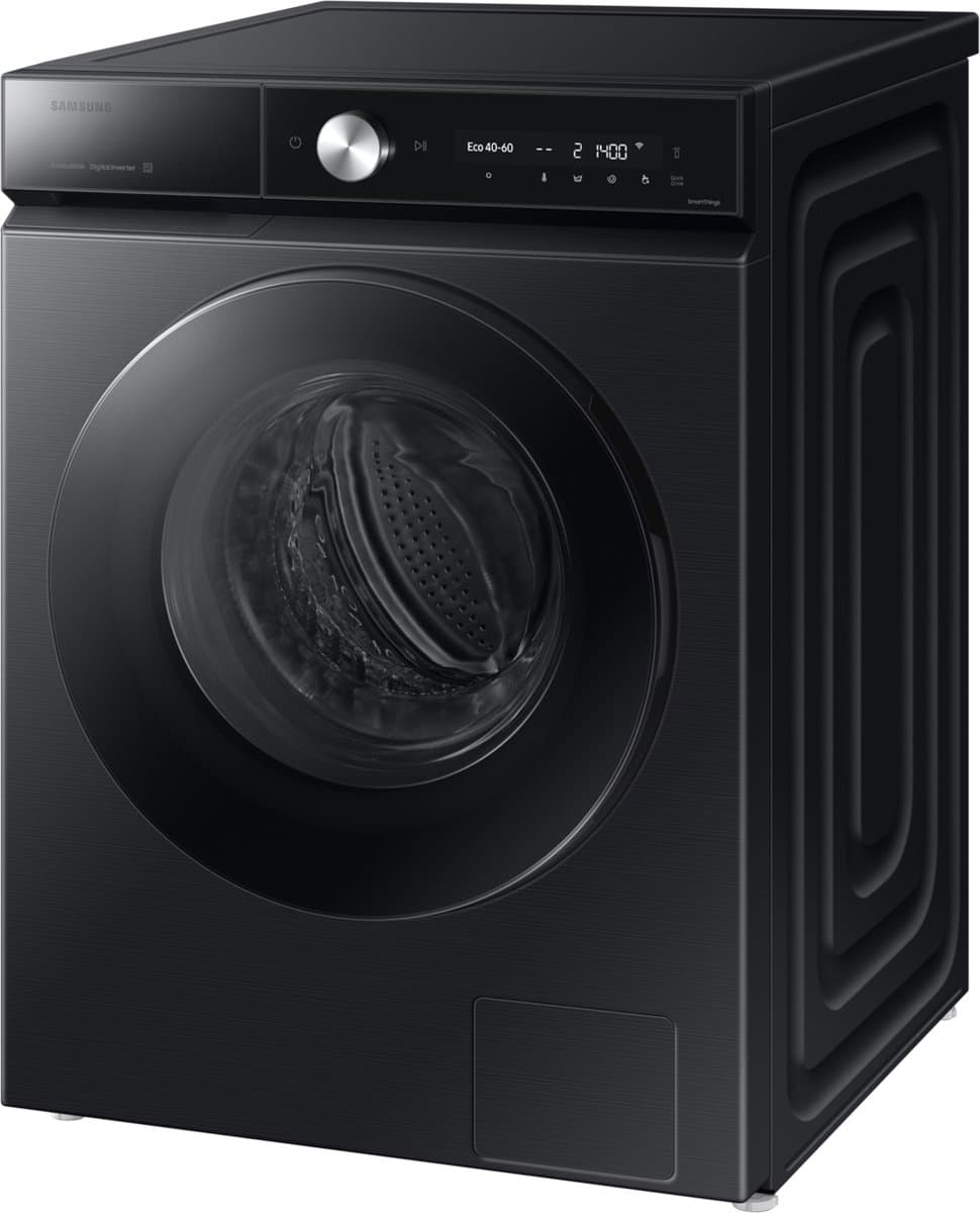 Samsung 8000 serie - Wasmachine WW90DB8U95GBU3 - A label - 9Kg - Zwart - AI wash - Super speed — afbeelding 1