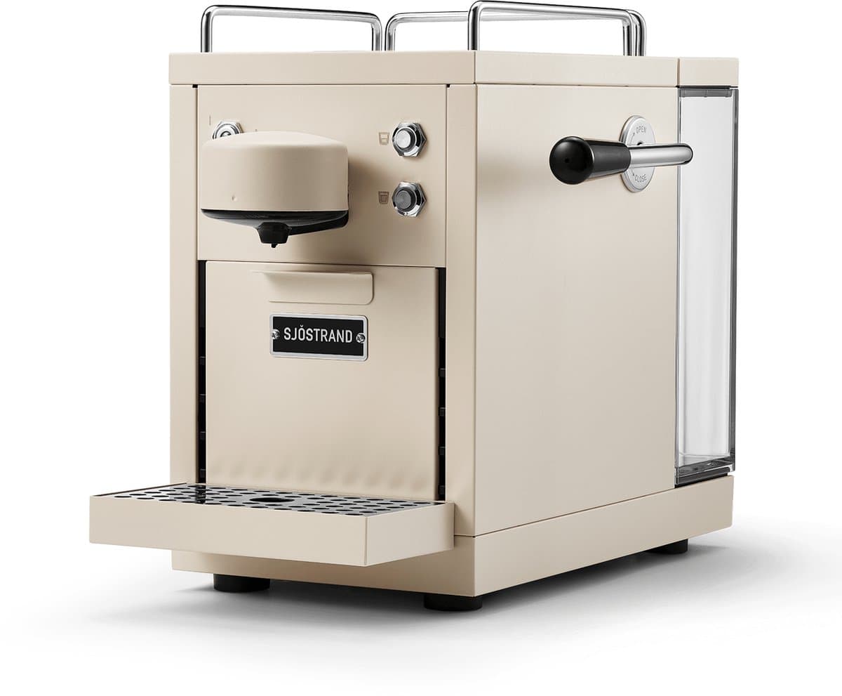 Sjöstrand Espresso Capsule Machine Beige Edition — afbeelding 1